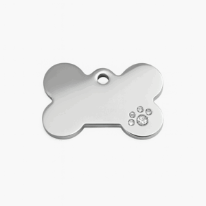 dierenpenning botje met diamant