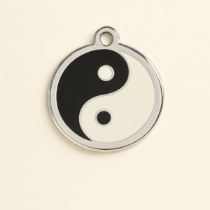 ying yang dierenpenning