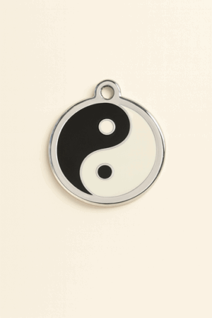 ying yang dierenpenning