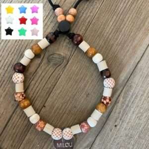 ketting-met-penning-ster vorm