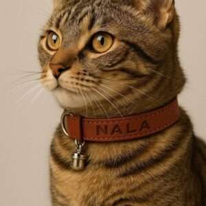kattenhalsbandje met naam