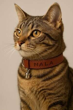 kattenhalsbandje met naam