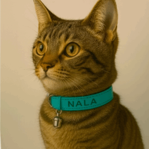 kattenhalsbandje met naam