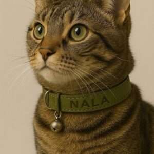 kattenhalsbandje met naam