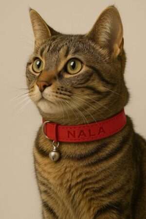 kattenhalsbandje met naam