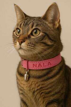 kattenhalsbandje met naam