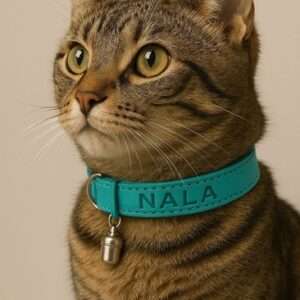 kattenhalsbandje met naam
