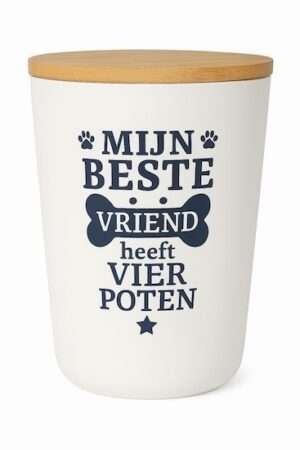 Hondensnoepjespot- mijn beste vriend heeft vier poten-creme