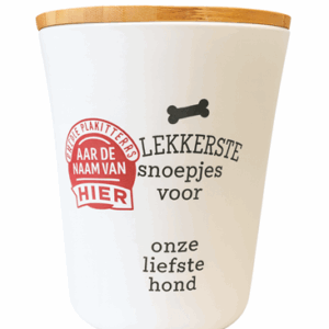 hondensnoeppot