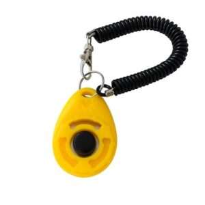 trainingsklikker voor honden geel