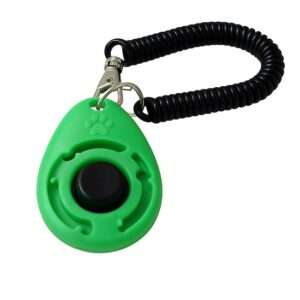 trainingsklikker groen hond